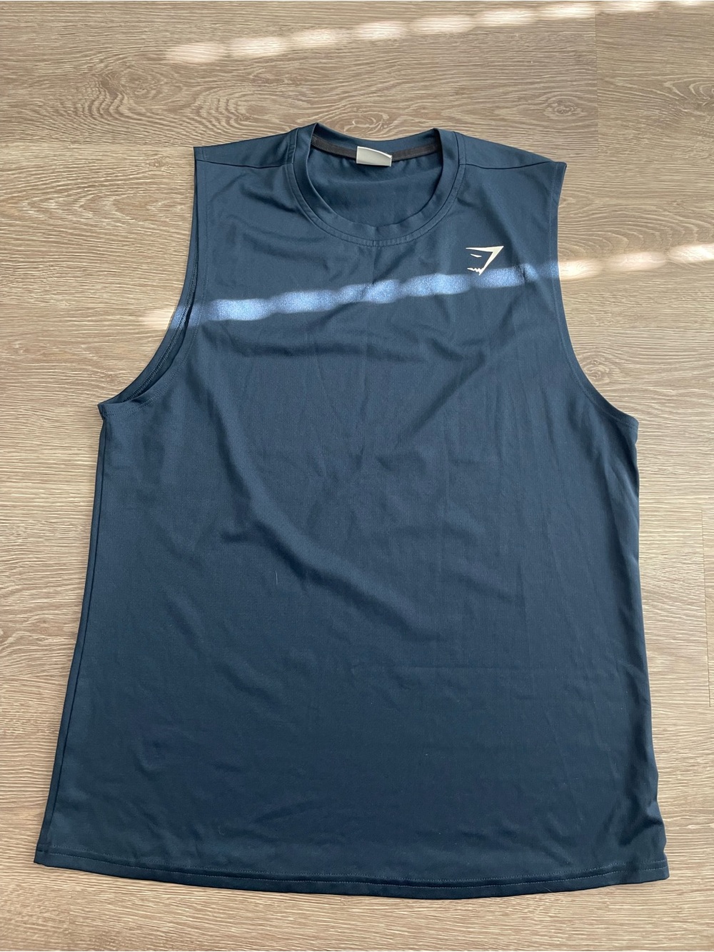 Gymshark Men’s Sleeveless Training Tank - Navy Blue